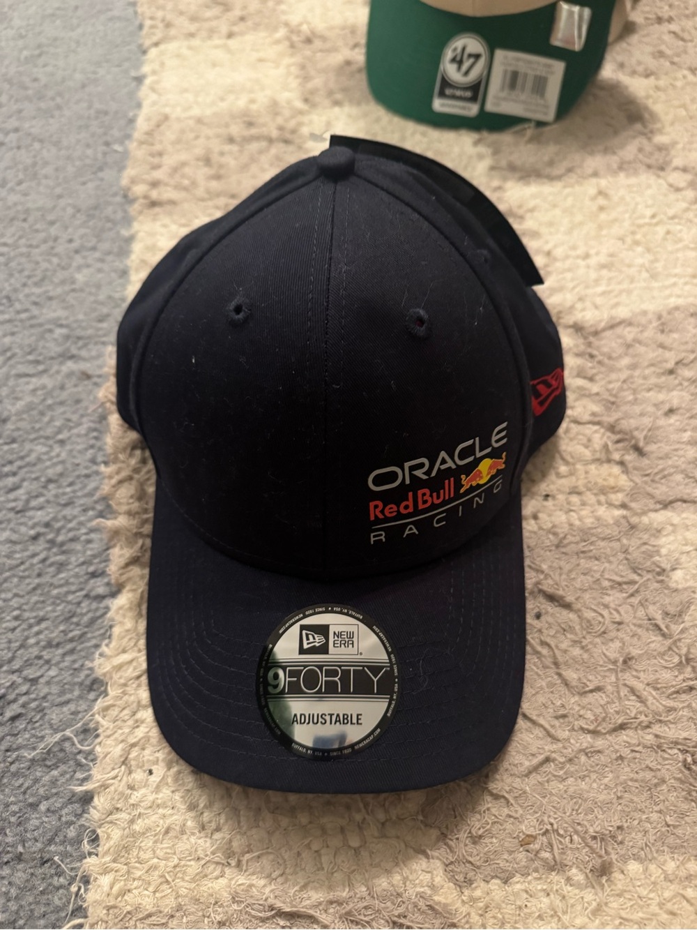 New Era Black Oracle Red Bull Racing 9FORTY Adjustable Cap